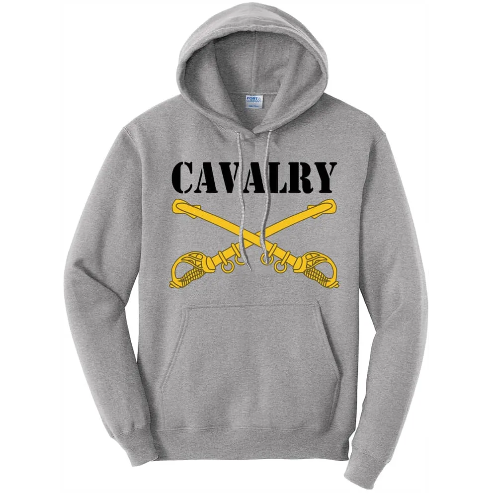 US Army Branch Pullover Hoodie Sweatshirt With Custom Options