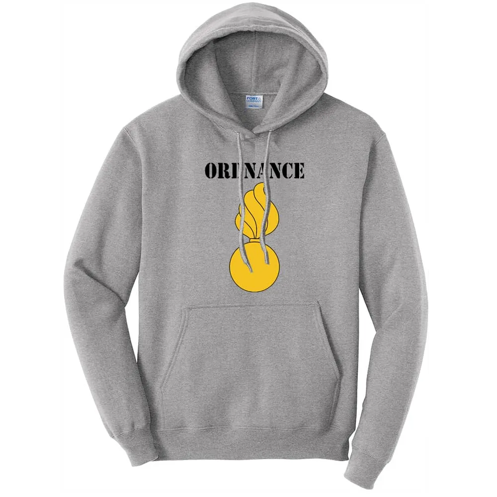 US Army Branch Pullover Hoodie Sweatshirt With Custom Options