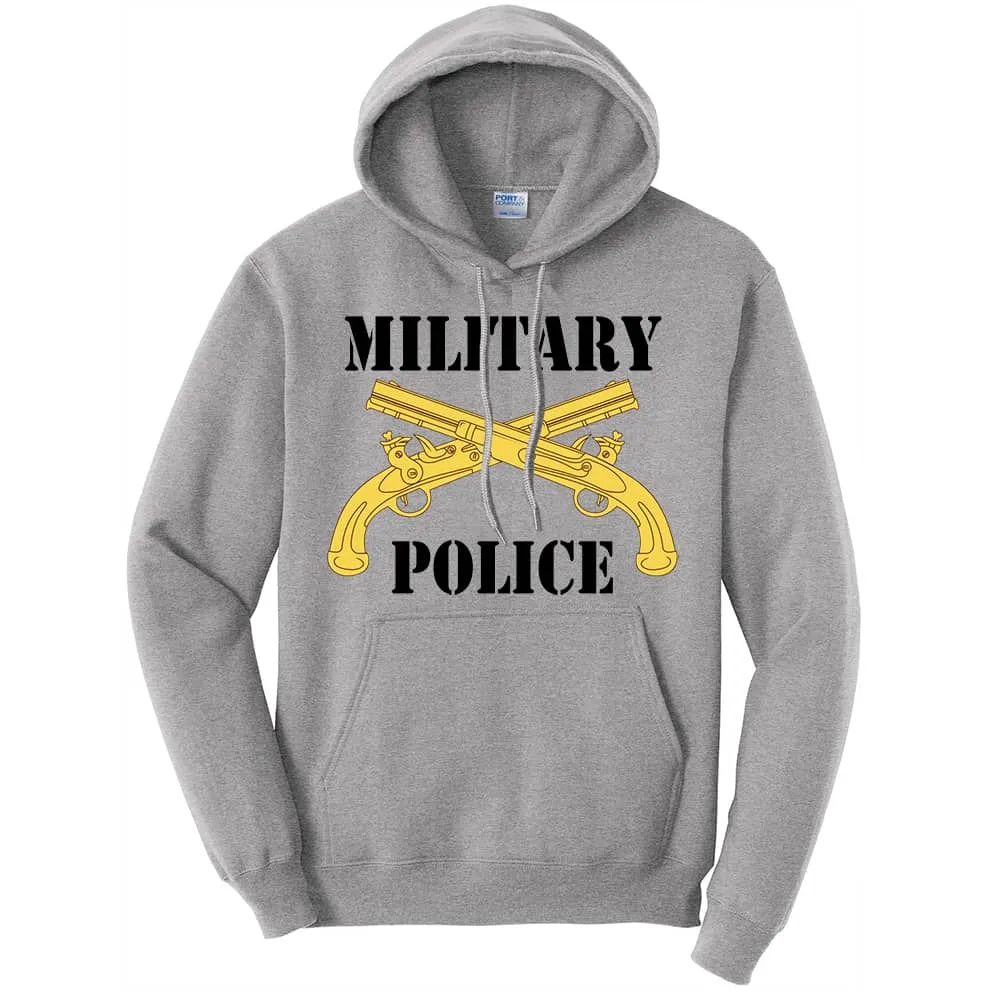 US Army Branch Pullover Hoodie Sweatshirt With Custom Options