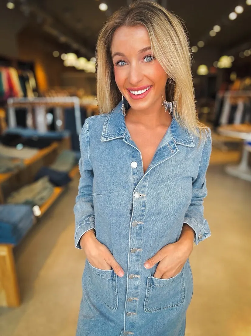 Velvet Heart Sonja Denim Dress