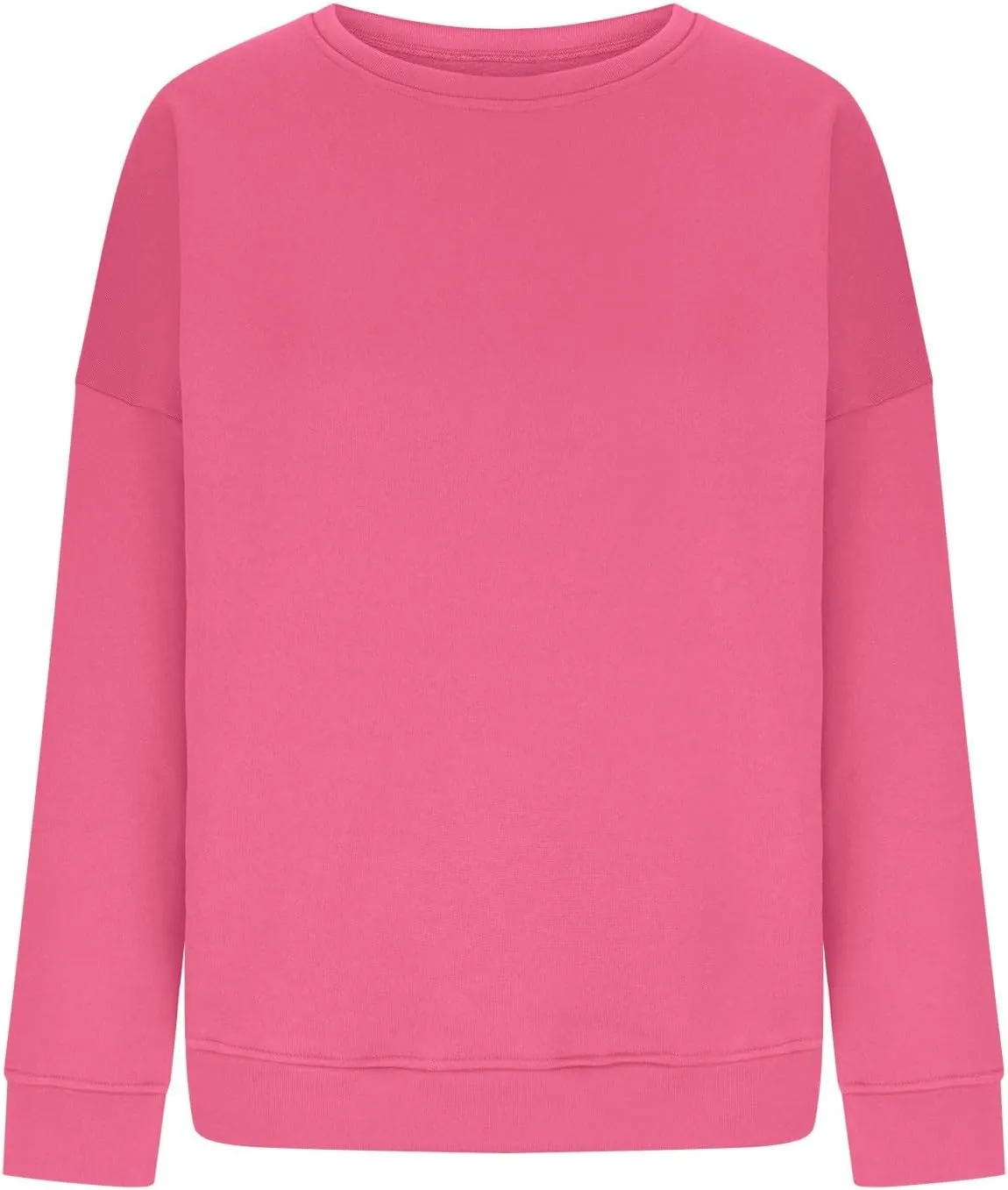 Womens Oversized Sweatshirts Loose Fit Trendy Crewneck Sweatshirts Casual Comfy Long Sleeve Pllover Tops