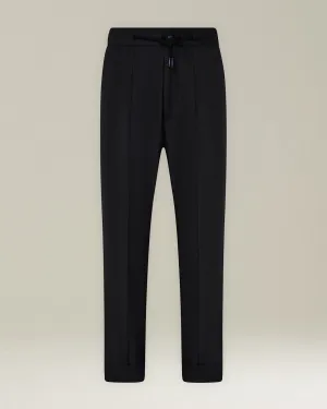 WOOL RELAXED TROUSERS