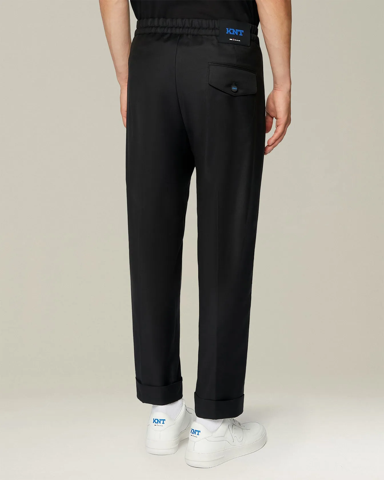 WOOL RELAXED TROUSERS
